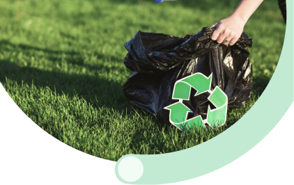 Waste Reduction & Sustainability: Sustainable food packaging and green delivery practices showing environmental responsibility and waste reduction